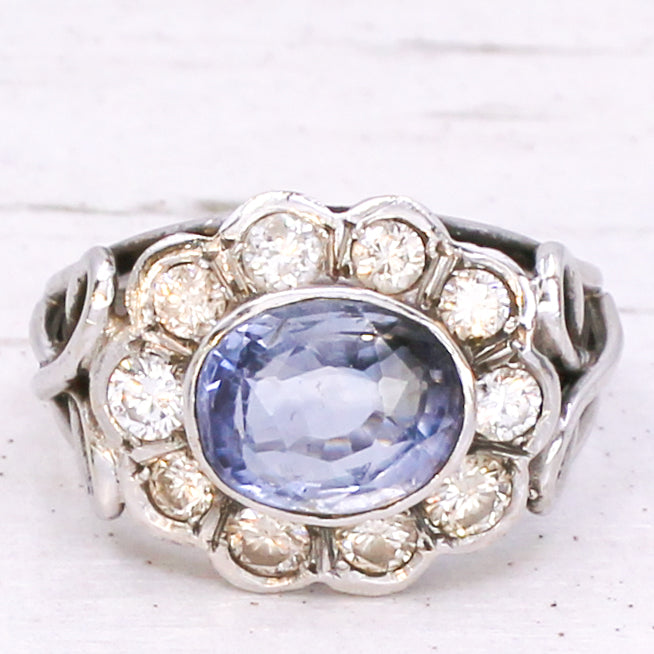 Unheated Ceylon sapphire