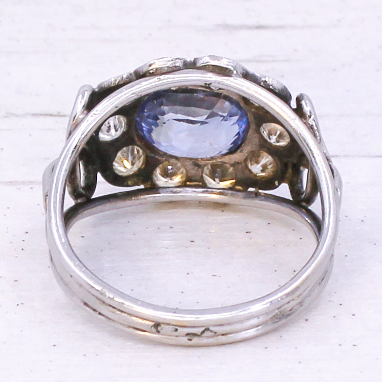 Unheated Ceylon sapphire