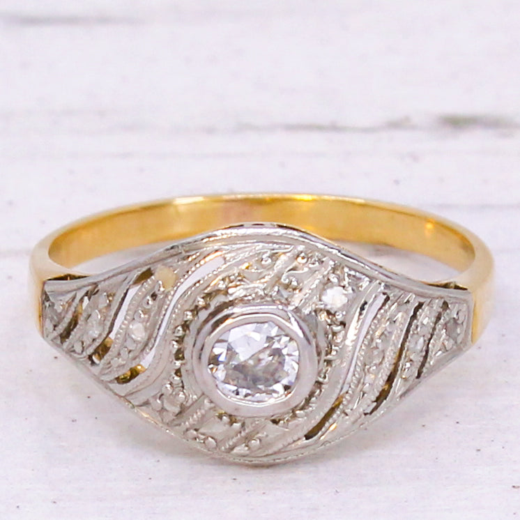 Art Deco diamond ring