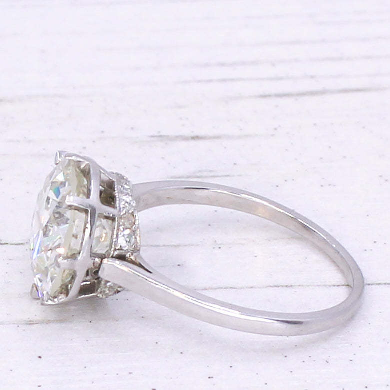 large old European cut diamond