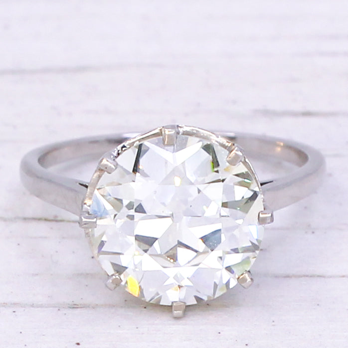 large old European cut diamond