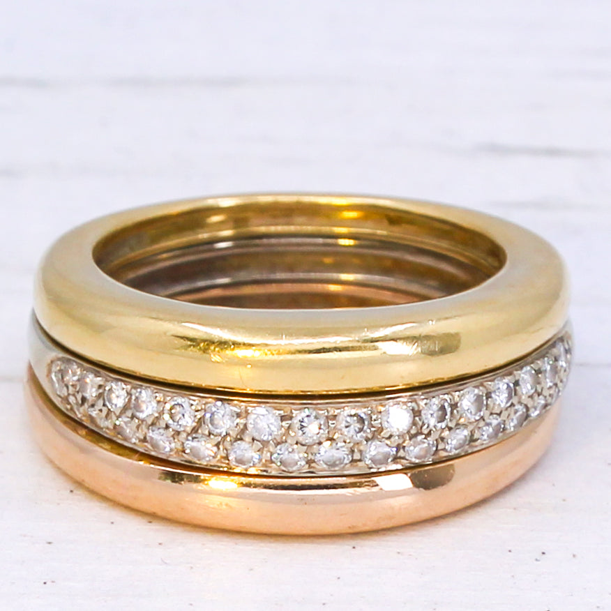 Cartier Diamond Trinity Ring