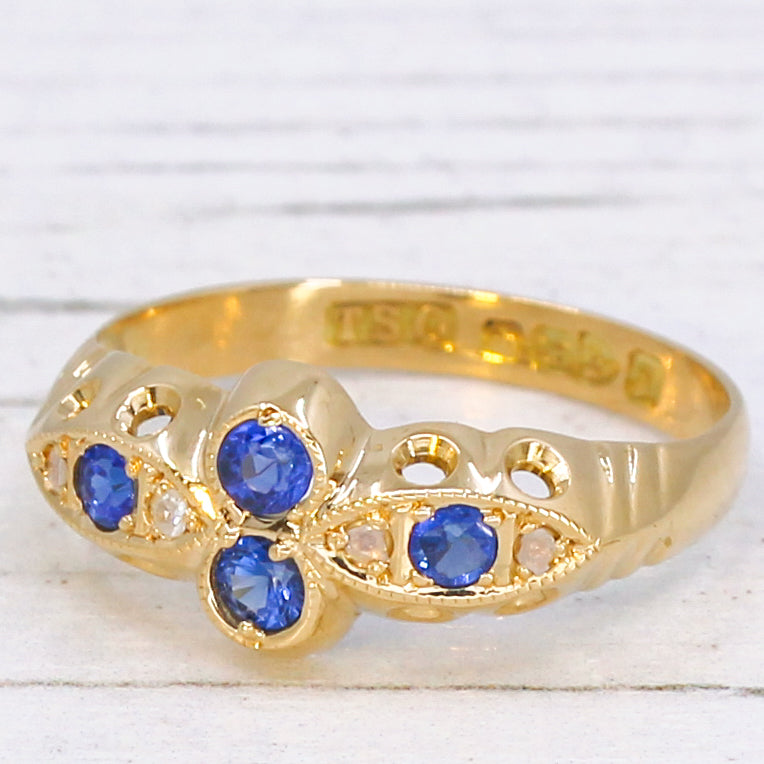 Edwardian sapphire ring
