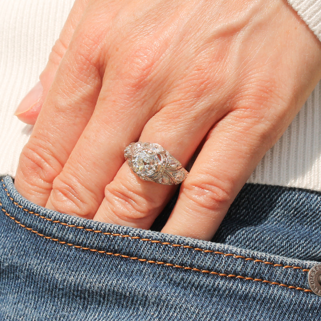 Edwardian diamond ring