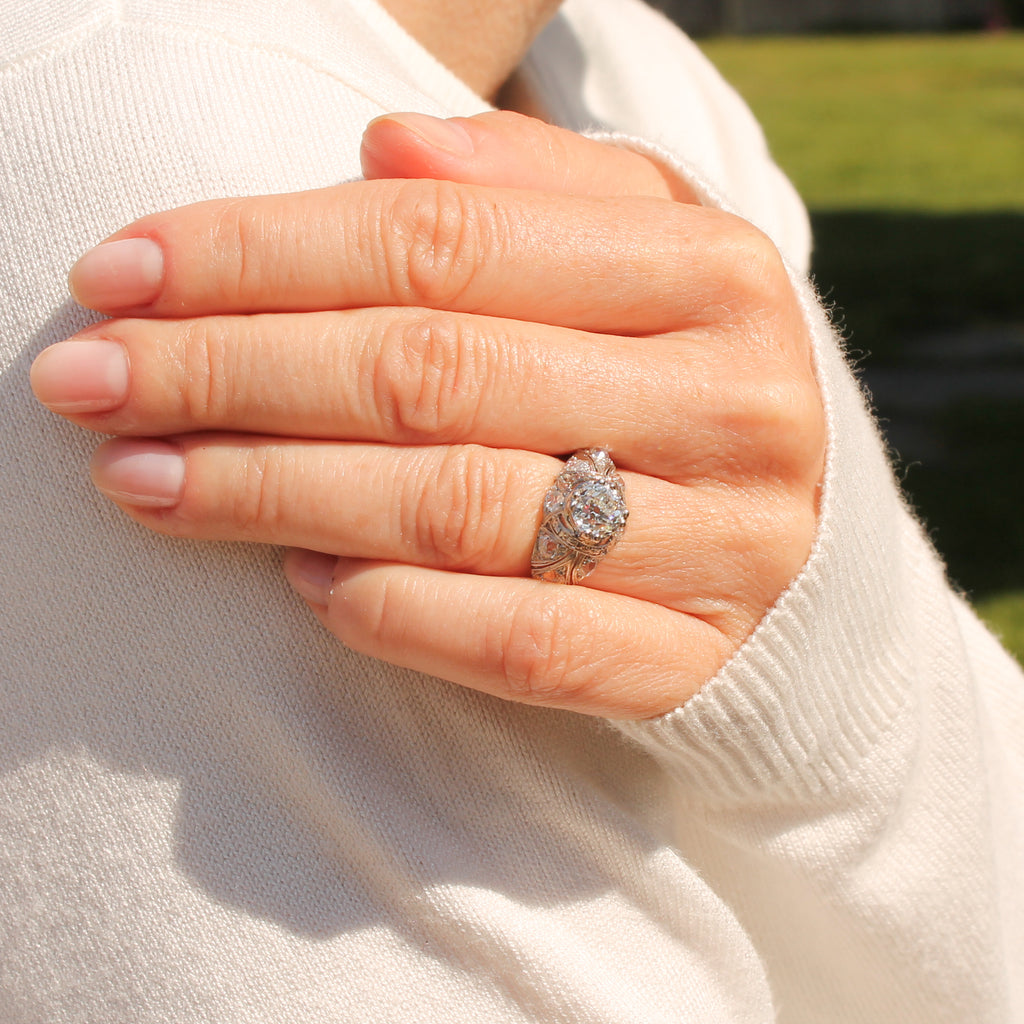 Edwardian diamond ring