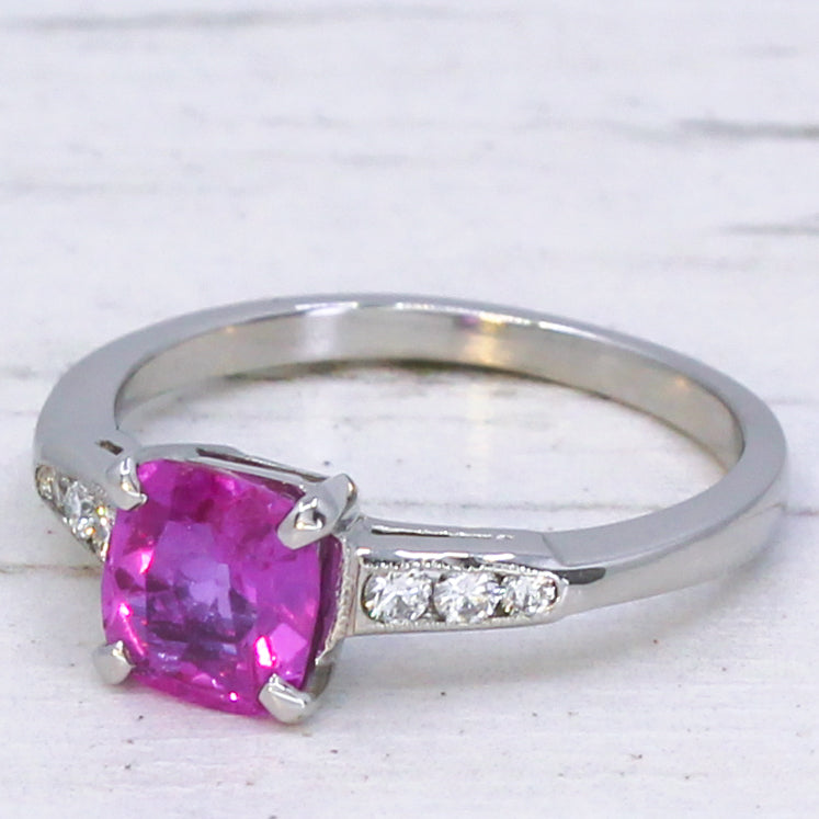 Burmese pink sapphire