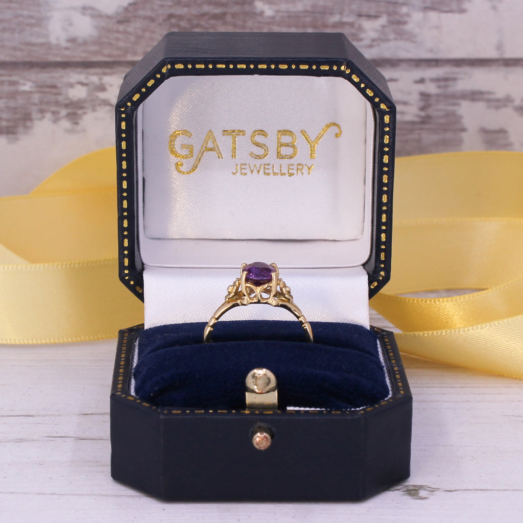 vintage ruby solitaire