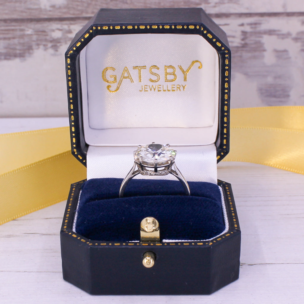 large old European cut diamond