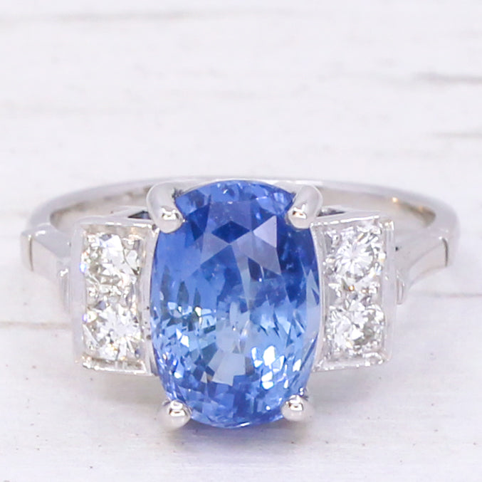 unheated Ceylon sapphire