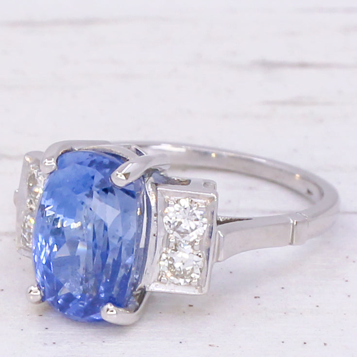 unheated Ceylon sapphire