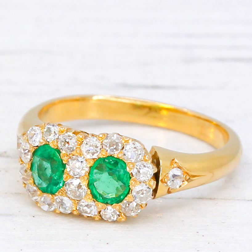 Victorian emerald ring
