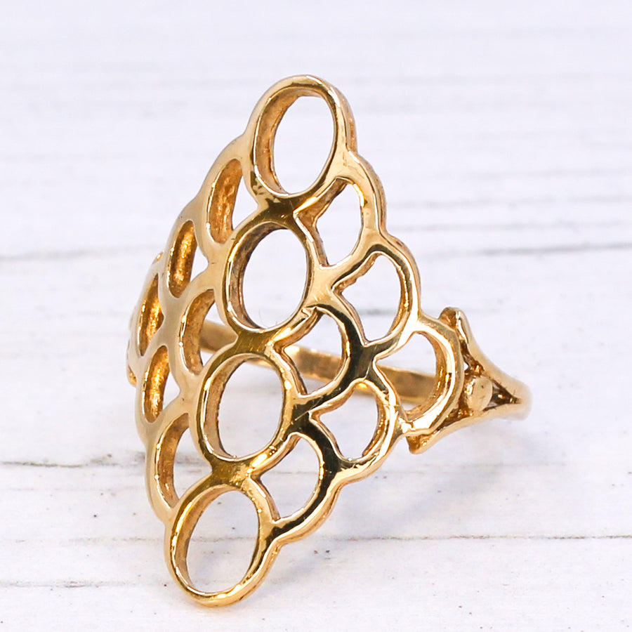 modernist dress ring