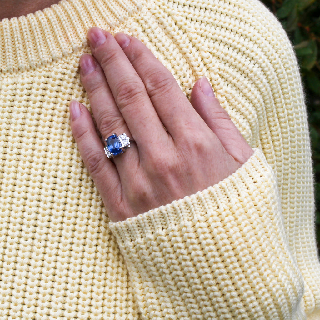 unheated Ceylon sapphire