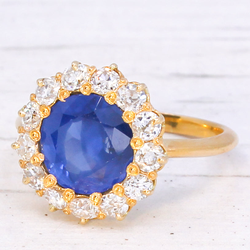 Unheated Burmese Sapphire