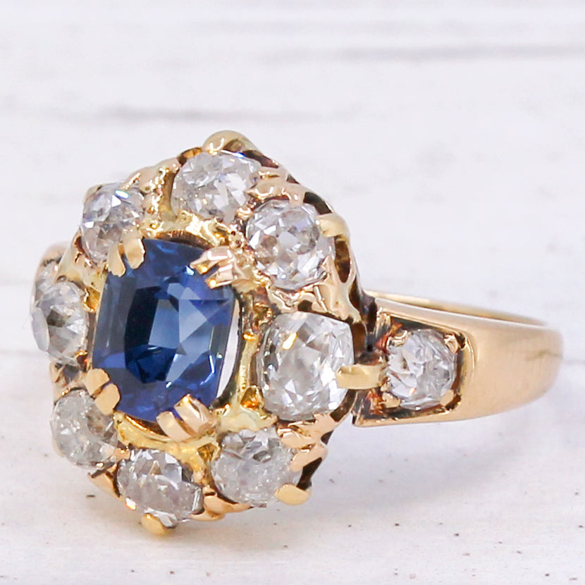 Victoria sapphire ring