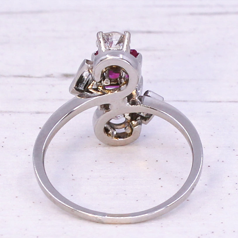 Art Deco Burmese Ruby