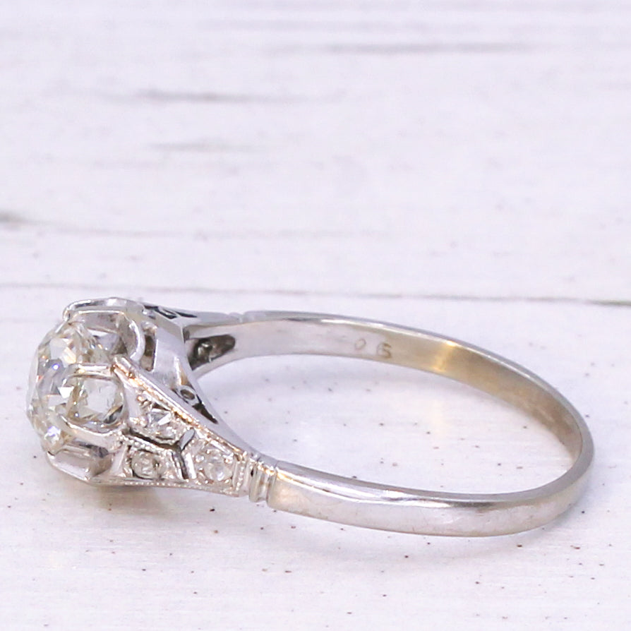 Vintage diamond engagement ring
