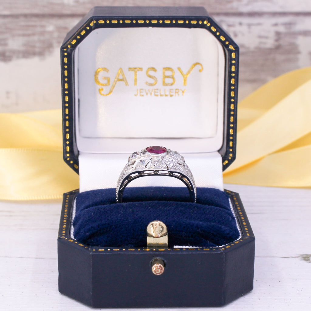 antique ruby ring