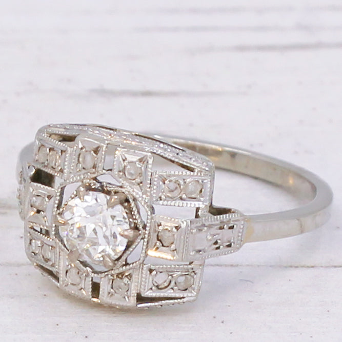 Art Deco diamond ring