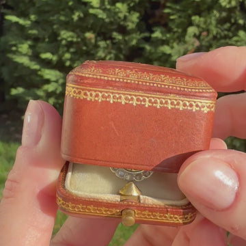 vintage sapphire and diamond ring