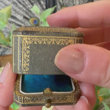 art deco engagement ring