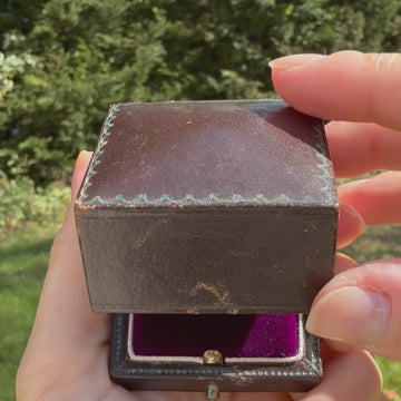 Art Deco engagement ring