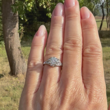 Vintage diamond engagement ring