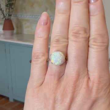 vintage opal ring