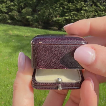 Edwardian sapphire ring