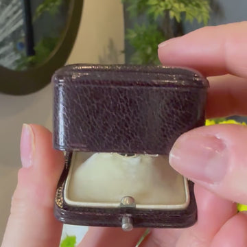 vintage sapphire and diamond ring