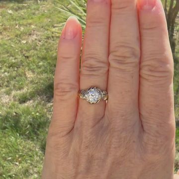 Antique diamond ring