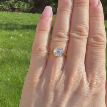 GIA old mine cut diamond