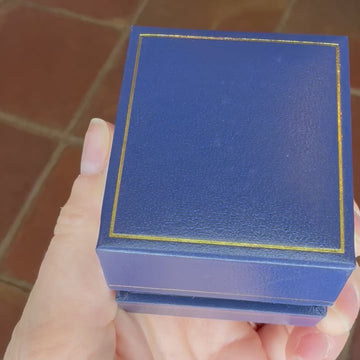 old mine cut diamond stud earrings