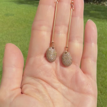 Georg Jenson dew drop earrings