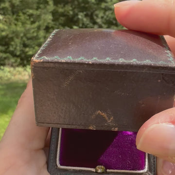 Art Deco engagement ring