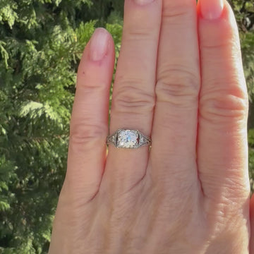 vintage diamond ring