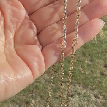 Brutalist Gold chain