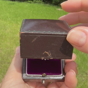 vintage diamond cluster ring