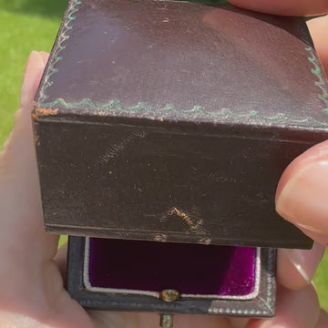 vintage toi et moi ring