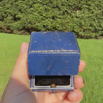 vintage aquamarine ring