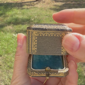 Art Deco engagement ring