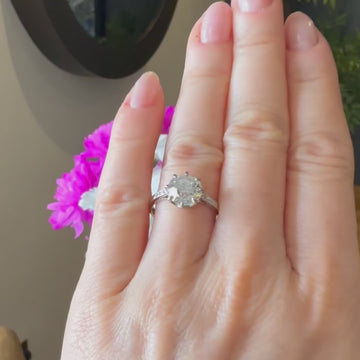 vintage diamond engagement ring