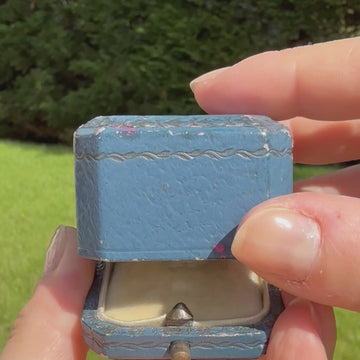 Mogok ruby solitaire ring