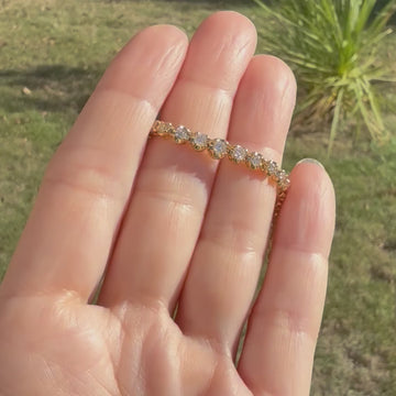 diamond line necklace