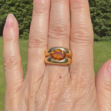 citrine ring