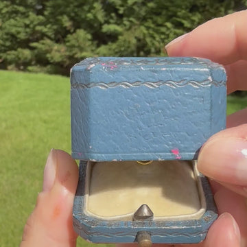 antique yellow sapphire 