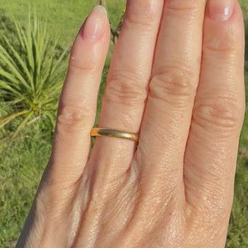 vintage 22k gold wedding ring