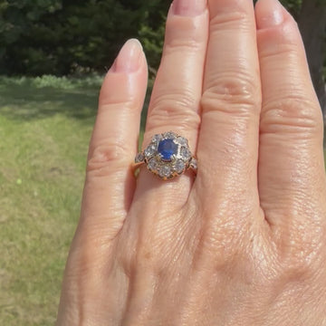 Victoria sapphire ring