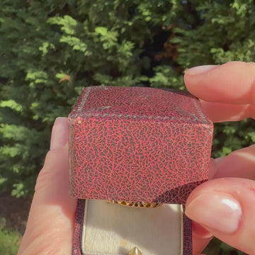 Edwardian sapphire ring