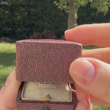 Edwardian emerald ring